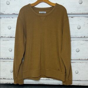 Outerknown Brown Terry Crewneck Sweatshirt High Tide Men’s XL